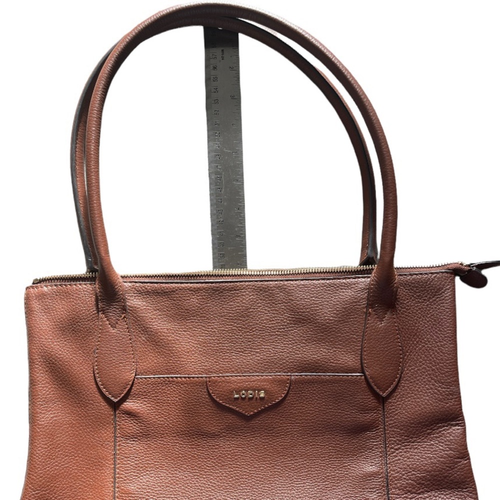 Lodis Leather Hobo Bag Purse Tote - Picture 2 of 6